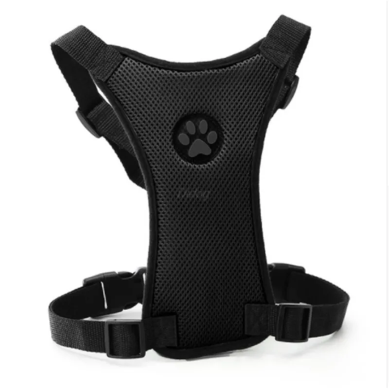 Dog Supplies Breathable, mesh chest straps Pet car safety chest back